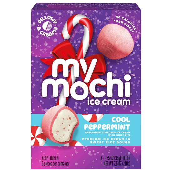 My/Mo Cool Peppermint Ice Cream (6 ct)