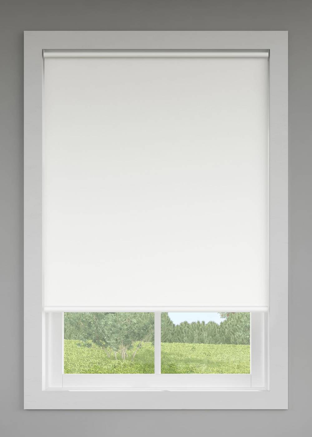 LEVOLOR 37-in x 78-in White Room Darkening Cordless Roller Shade | 2043752