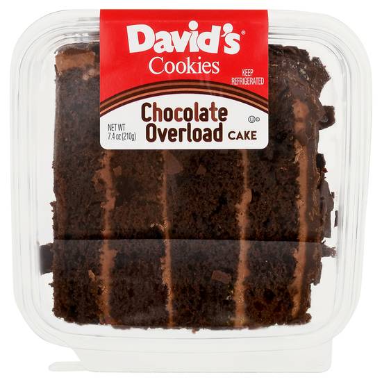 David's Cookies Cake (chocolate overload)