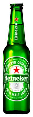 401113:ハイネケン ロングネック（ワンウェイ） 330ML瓶 / Heineken Lagar Beer