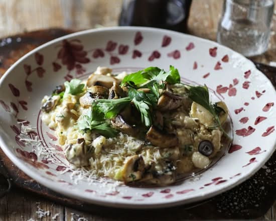 Pollo E Funghi Risotto