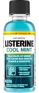 Listerine Cool Mint Mouthwash with Eucalyptol, 3.2 Fl. Oz. (312547427951)