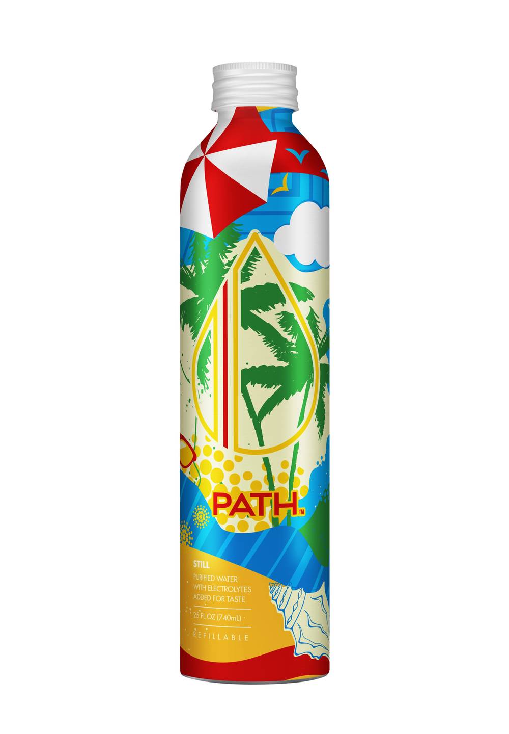 PATH Purified Refillable Water (25 fl oz)