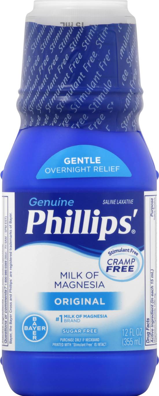 Phillips Original Milk Of Magnesia Saline Laxative