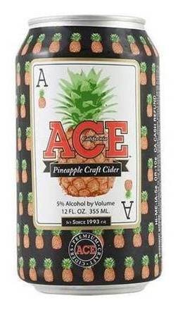 Ace Cider Pineapple Craft Cider (6 x 12 fl oz)
