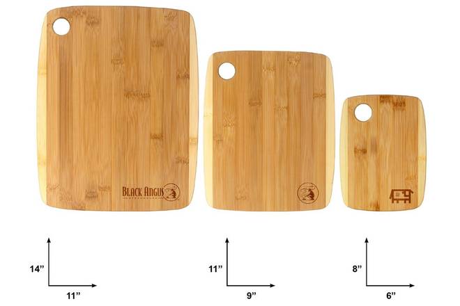 3 Piece Cutting Board Set