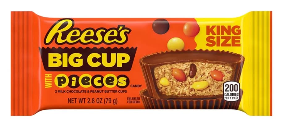 Reese's Pieces King Size Big Cup Candy
