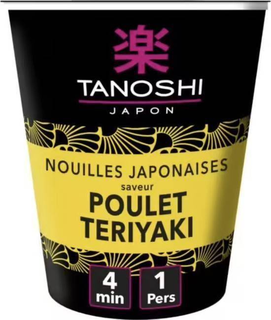 Tanoshi teriyaki nouilles instantanée poulet