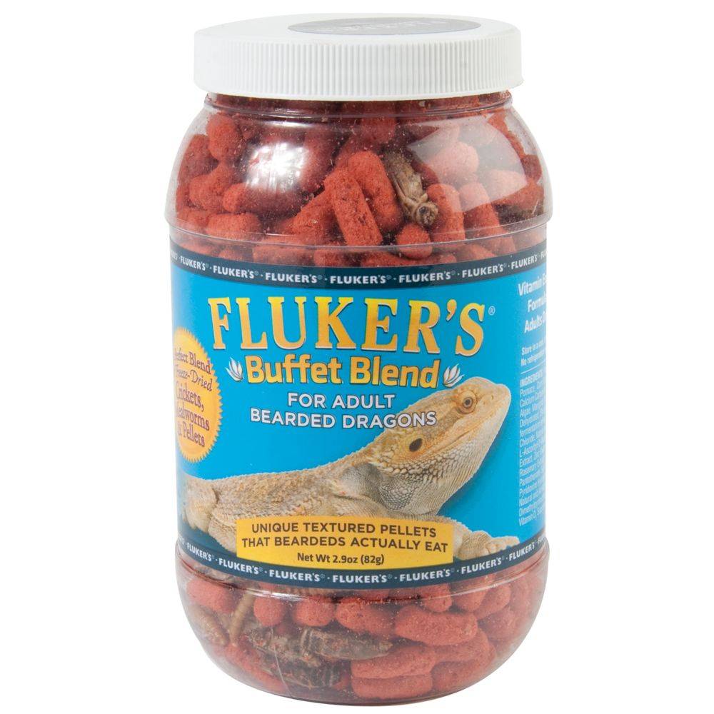 Fluker's® Freeze Dried Buffet Blend for Adult Bearded Dragons (Size: 2.9 Oz)