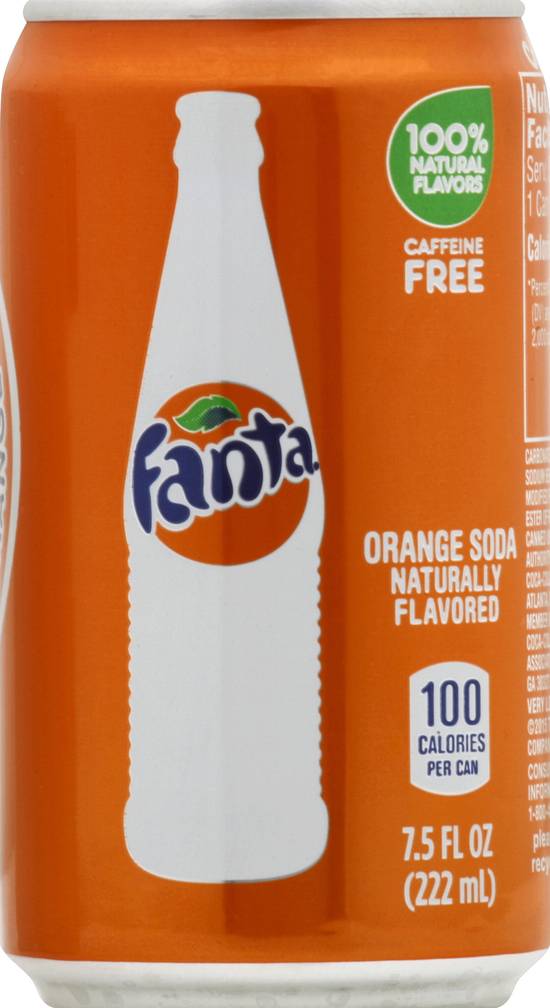 Fanta Orange Soda (7.5 fl oz)