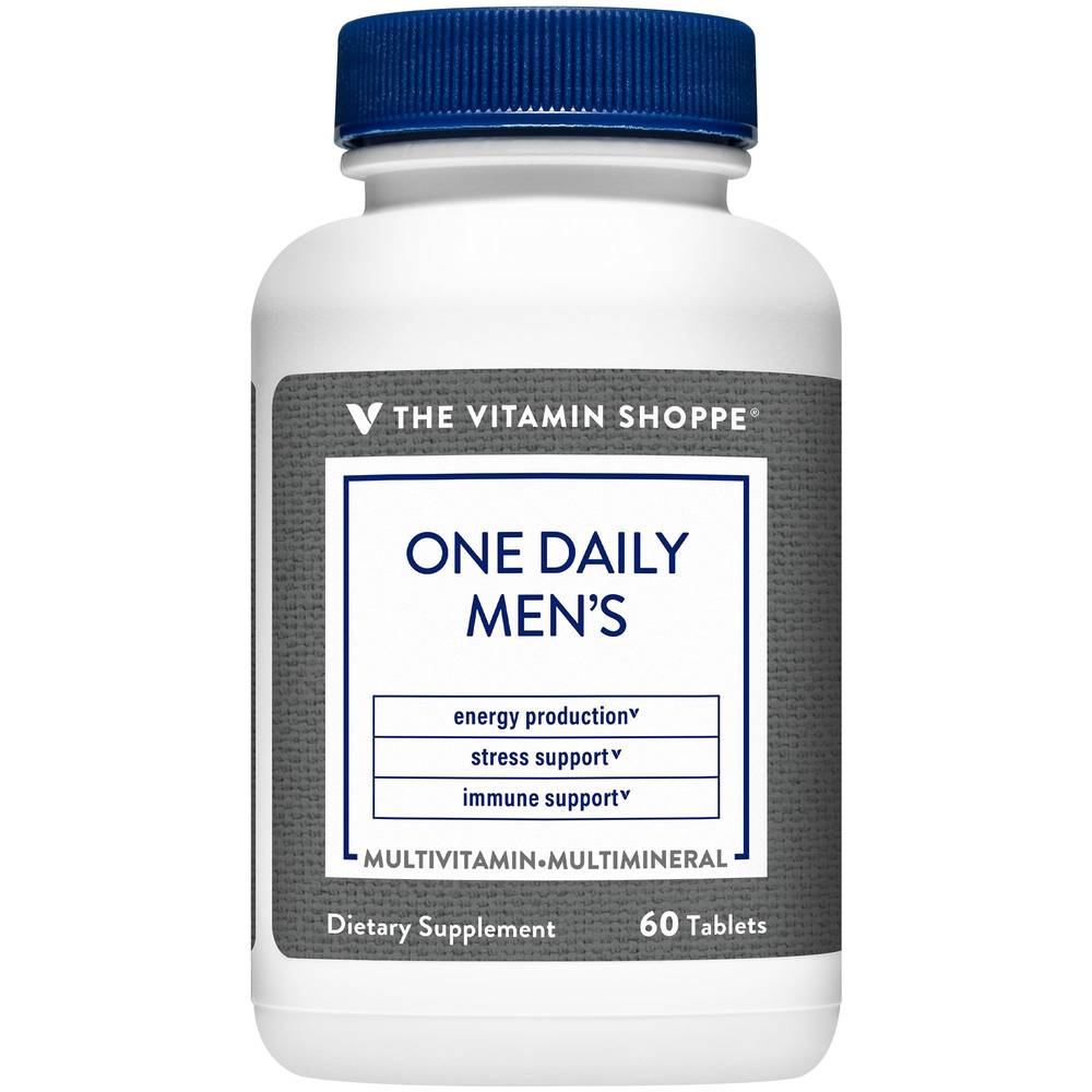 One Daily Men'S Multivitamin & Multimineral With 2,000 Iu Vitamin D3 (60 Tablets)