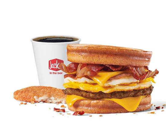 Loaded Breakfast Sandwich Combo