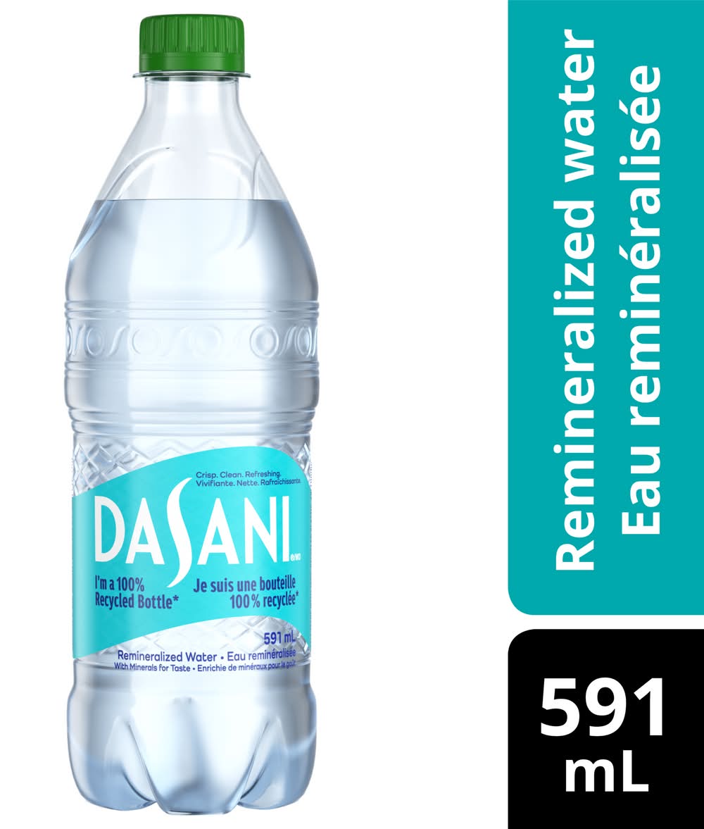 Dasani eau reminéralisée - remineralized water (591 ml)