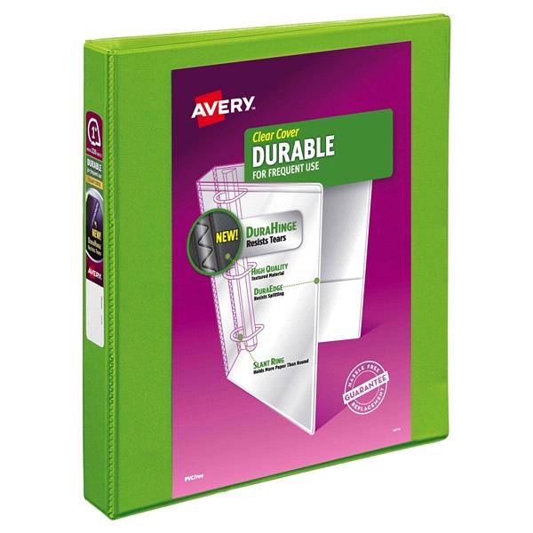 Avery Durable View Binder With 1'' Ez-Turn Ring