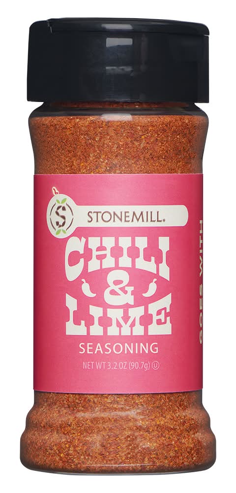 Stonemill Flavored Seasoning, Chili & Lime (3.2 oz)