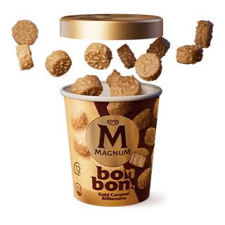 Glace Magnum® BonBon Gold Caramel - 168g (Nouveau)
