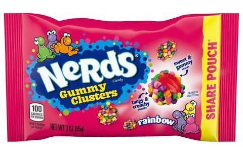 Nerds Clusters Share Size 3oz