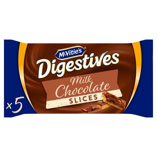 Mcvitie's Digestives Milk Chocolate Slices (5 ct)