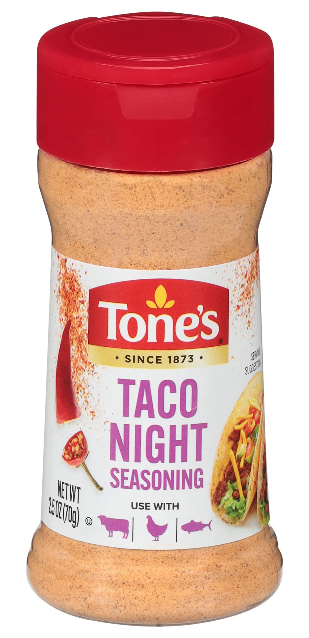 Tone's Taco Night Seasoning (2.5 oz)