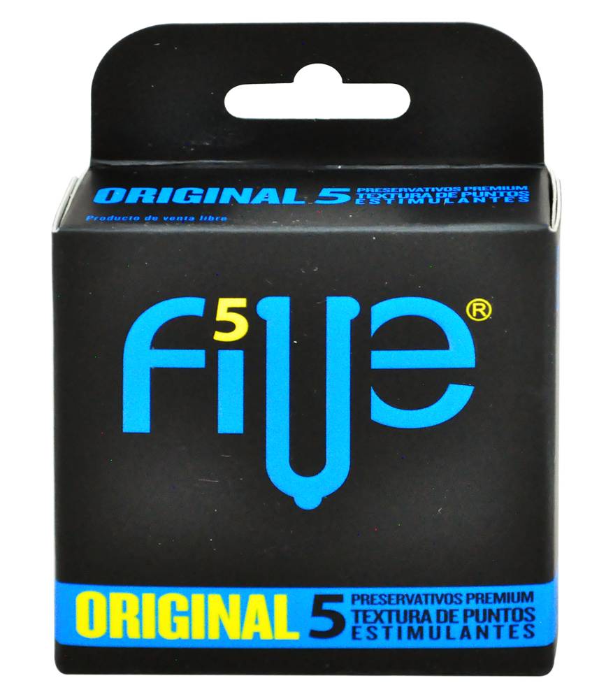 Five PRESERVATIVOS ORIGINAL CAJ*5