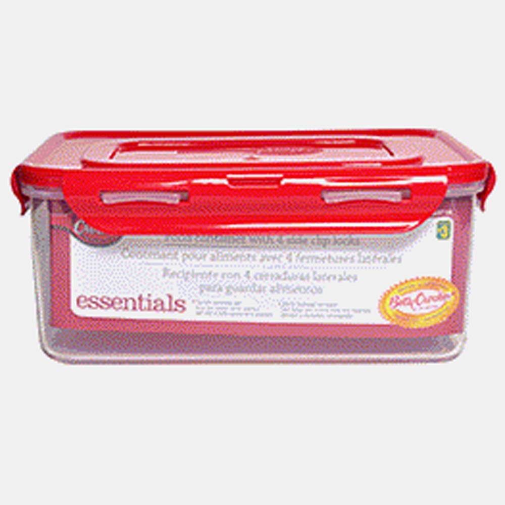 BC Food Container with 4 Side Clip Locks