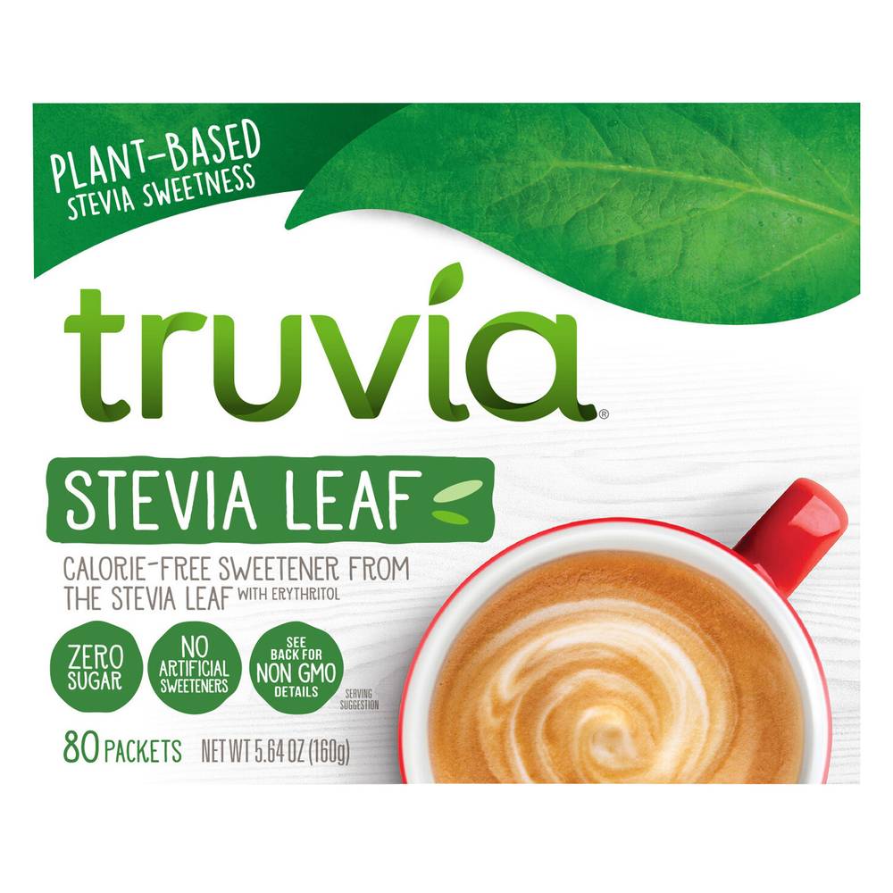 Truvia Calorie-Free Stevia Sweetener (5.64 oz, 80 ct)