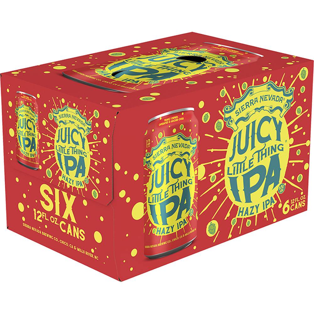 Sierra Nevada Juicy Little Thing Hazy Ipa Beer (6 ct, 12 fl oz)