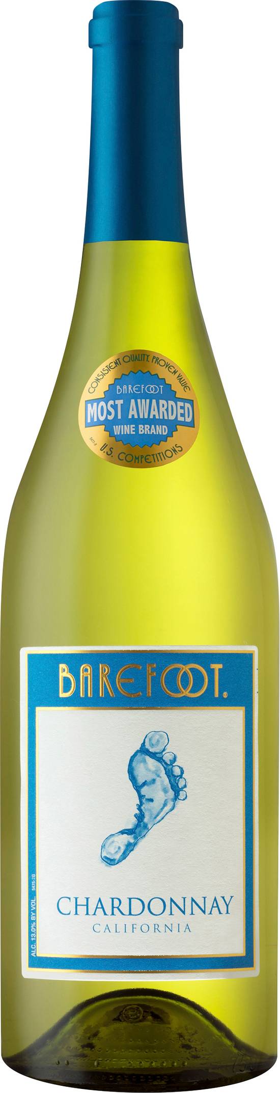 Barefoot Chardonnay White Wine (750 ml)