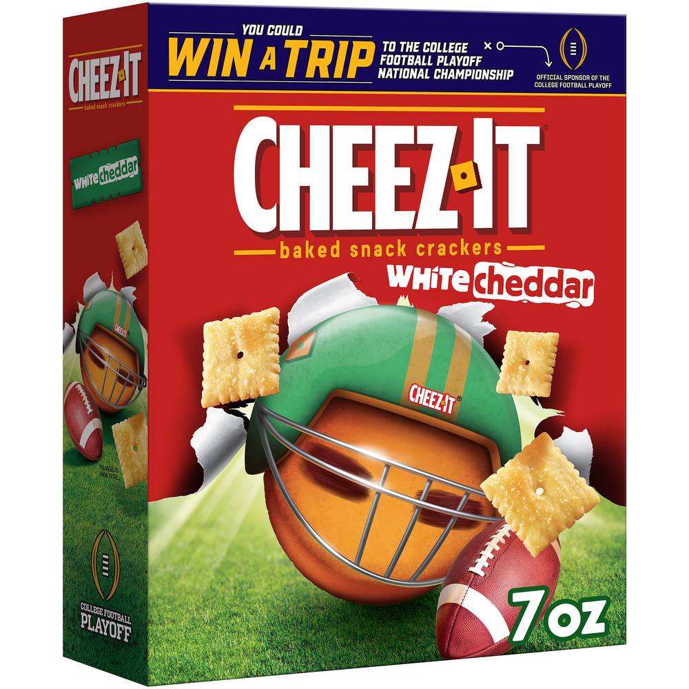 Cheez-It White Cheddar Baked Snack Crackers (7 oz)