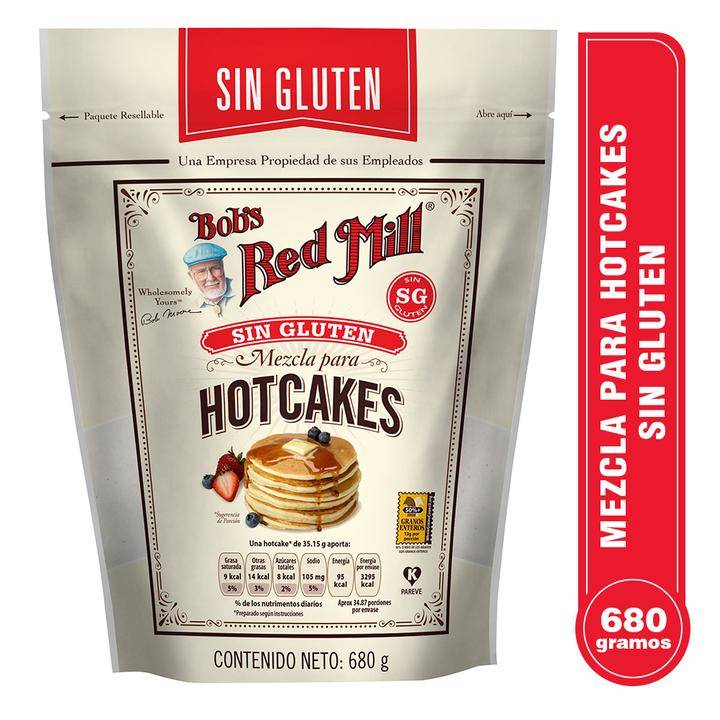 Bob's red mill mezcla de pancake sin gluten (pouch 680 g)