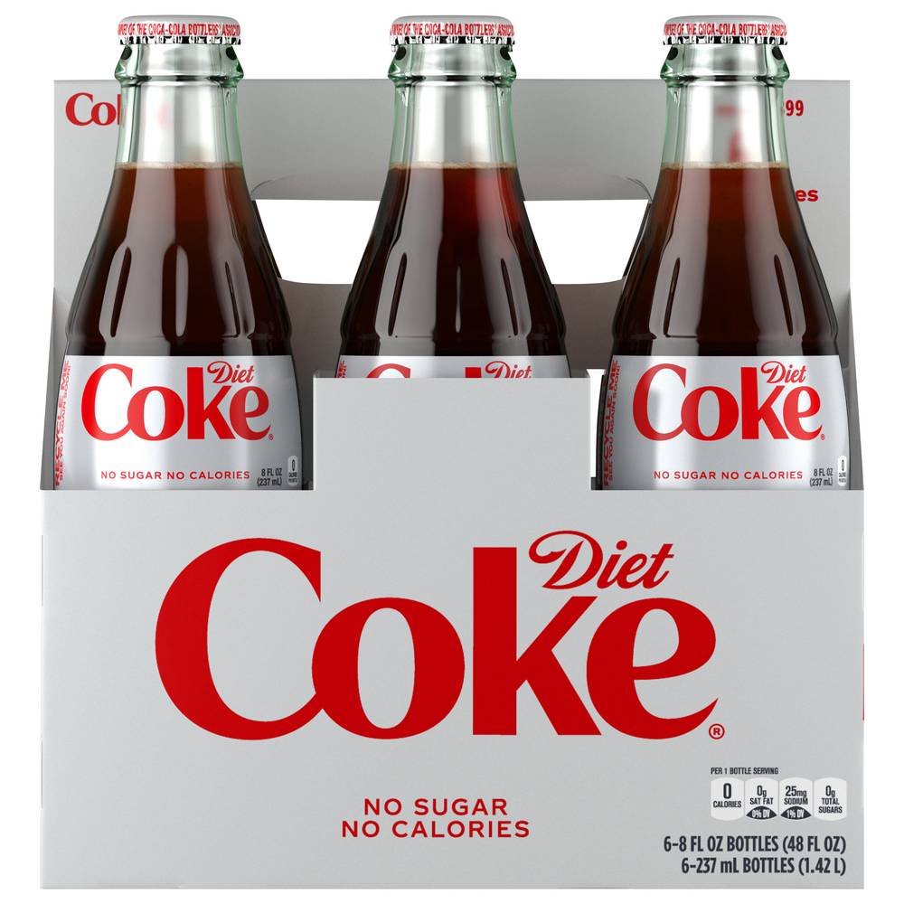 Diet Coke Cola (6 ct, 8 fl oz)