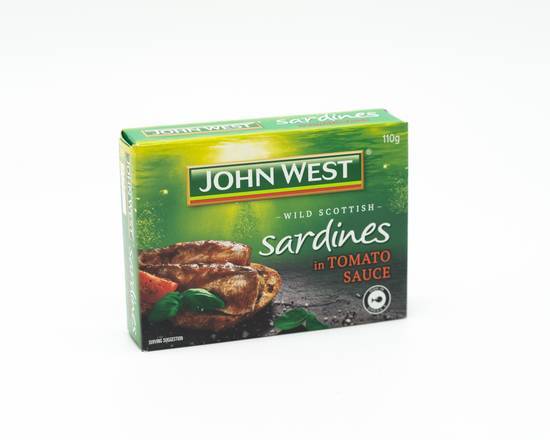 John West Sardines In Tomato Sauce 110g