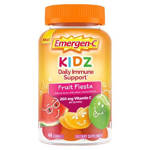Emergen-C Immune Support Gummies for Kids Fruit Fiesta - 44.0 ea