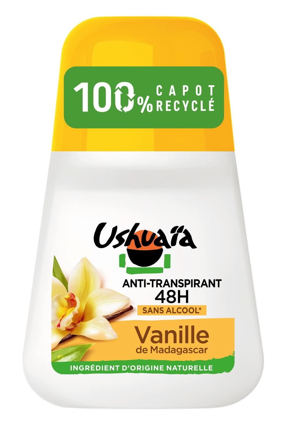 Ushuaïa - Déodorant, vanille de madagascar (50ml)