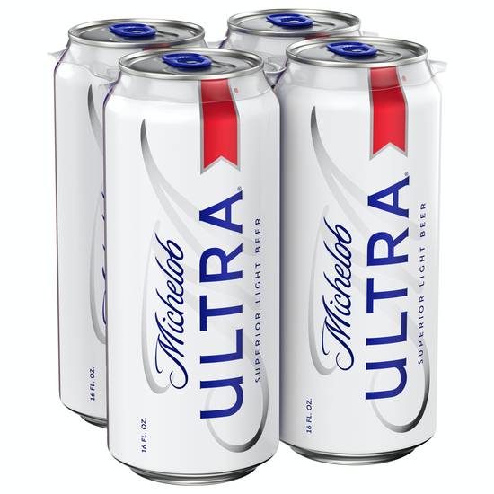 Michelob Ultra Superior Light Beer (4 pack, 16 fl oz)