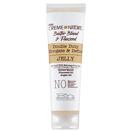 Creme of Nature Butter Blend & Flaxseed Elongate & Define Jelly - 8.4 oz