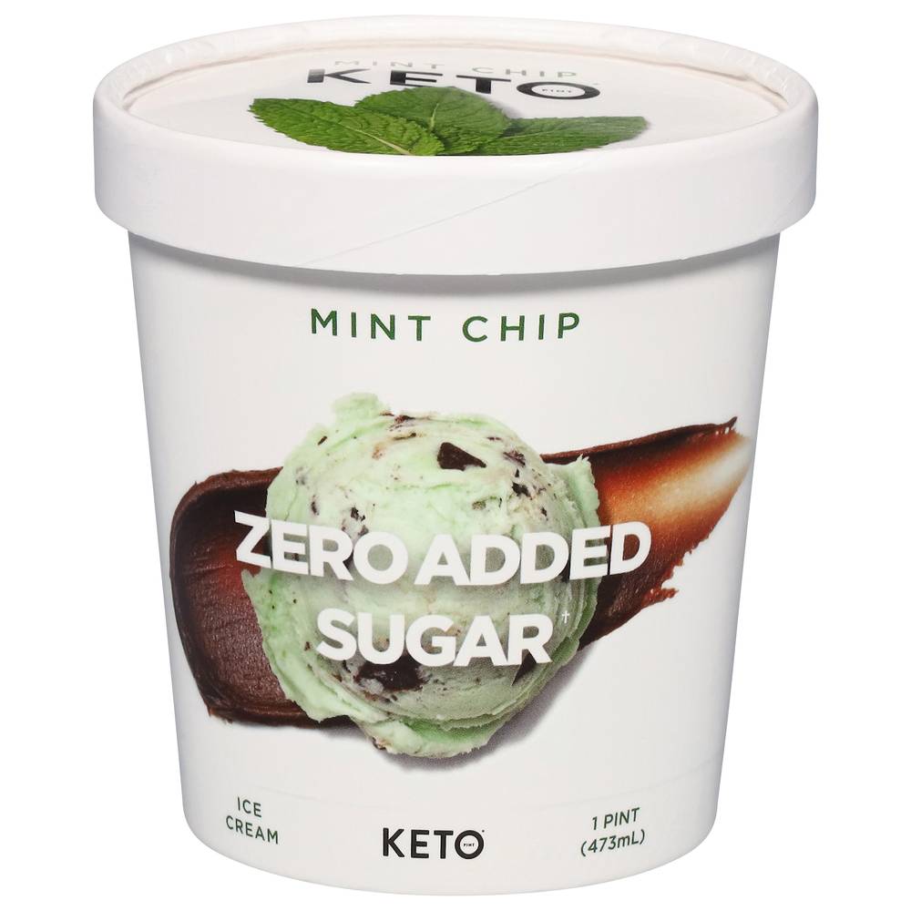 Keto Foods Mint Chip Ice Cream (1 pint)