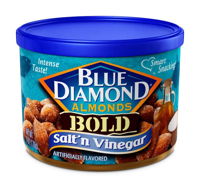 Blue Diamond Bold Almonds, Salt'n Vinegar (6 oz)