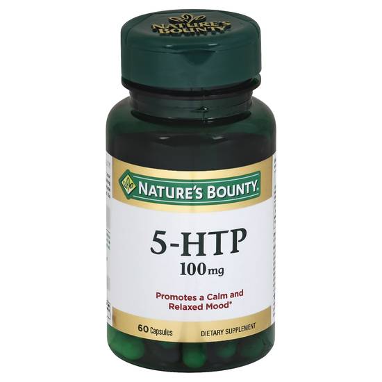 Nature's Bounty 5-htp 100 mg Dietary Supplement (60 ct)