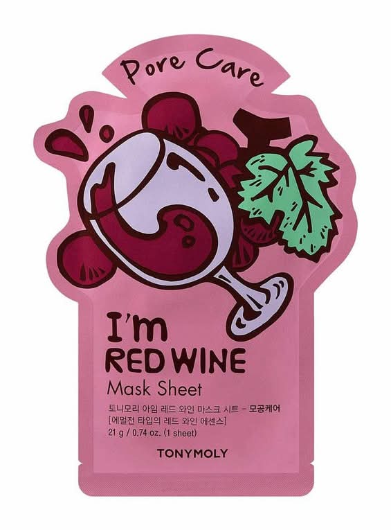 TonyMoly I'M Red Wine Mask Sheet 21g
