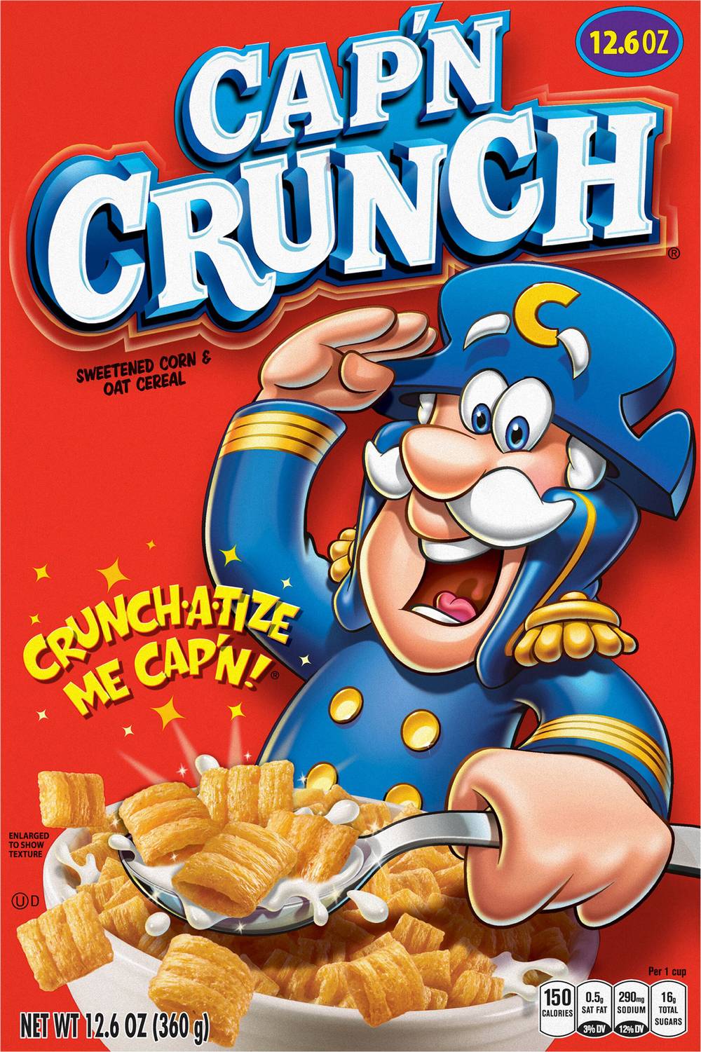 Cap'n Crunch Sweetened Corn & Oat Cereal