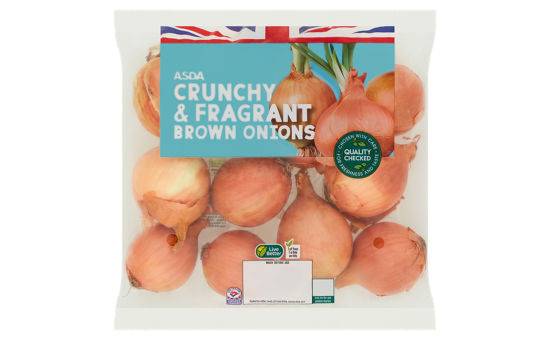ASDA Grower's Selection Brown Onions 1kg