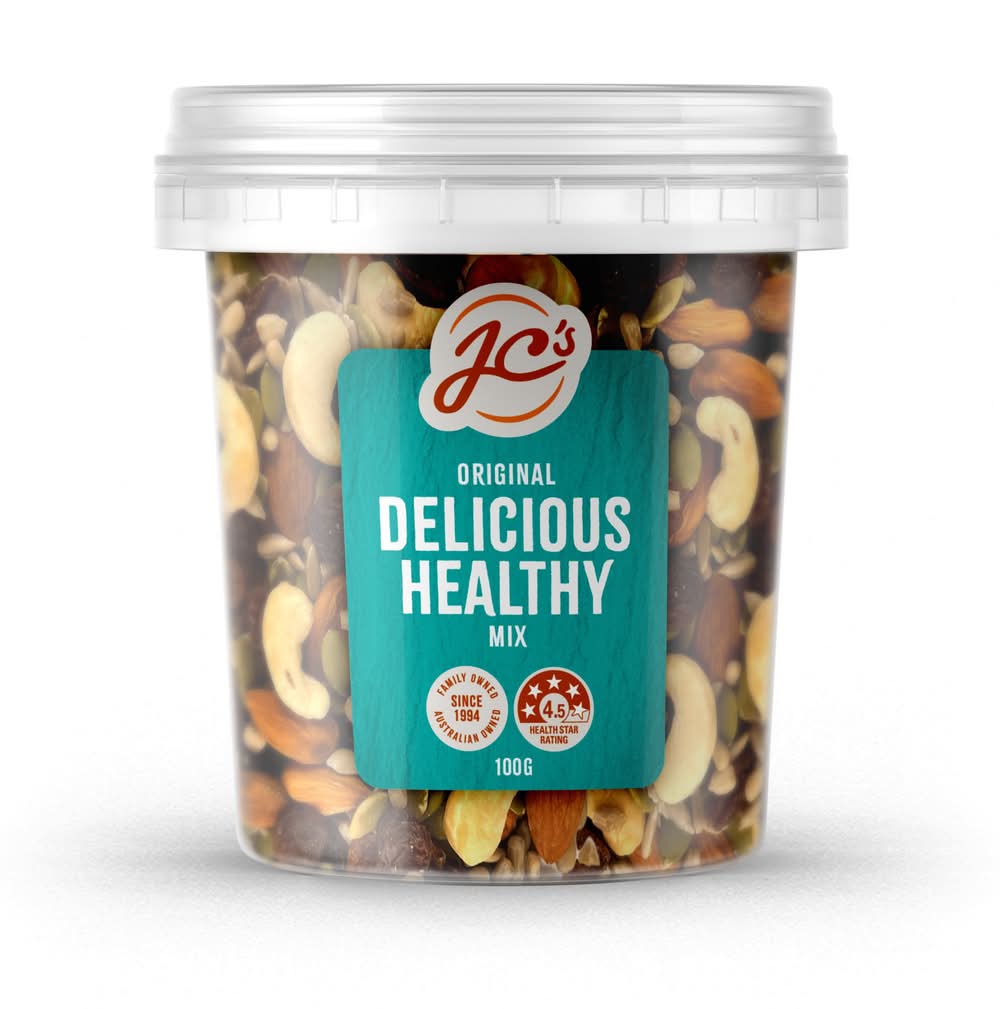 Jc's Snack & Go Cups Healthy mix 100g