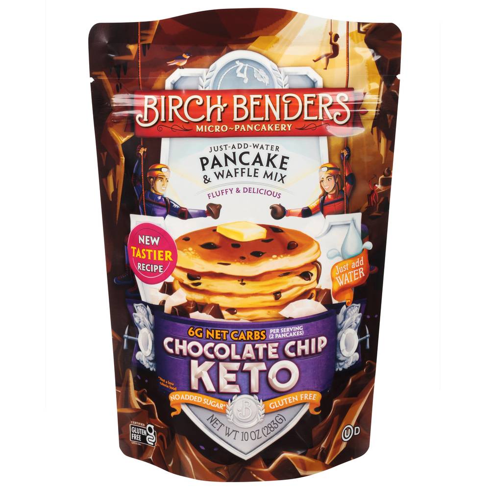 Birch Benders Chocolate Chip Keto Pancake & Waffle Mix (10 oz)