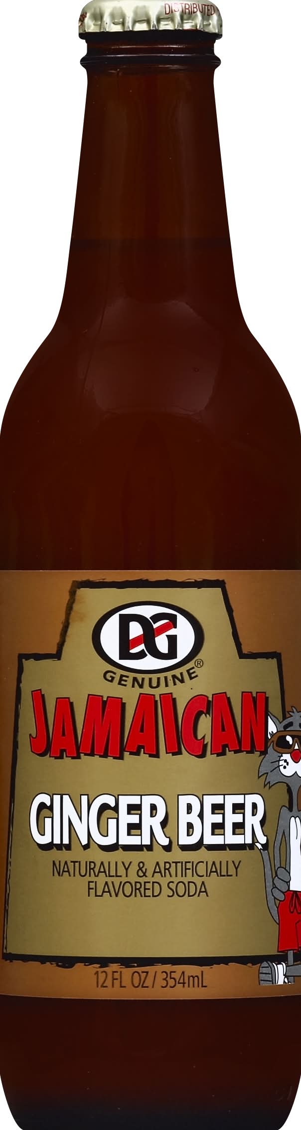 DG Genuine Jamaican Ginger Beer Soda (12 fl oz)