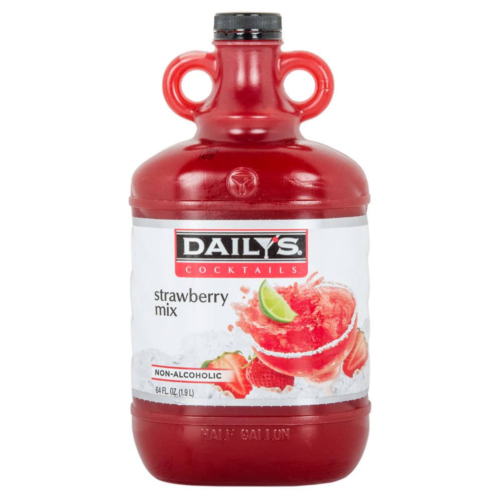 Daily's - Strawberry Daiquiri Mix - 64 oz Bottle