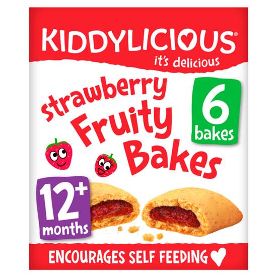 Kiddylicious Strawberry Fruity Bakes 12+ Months