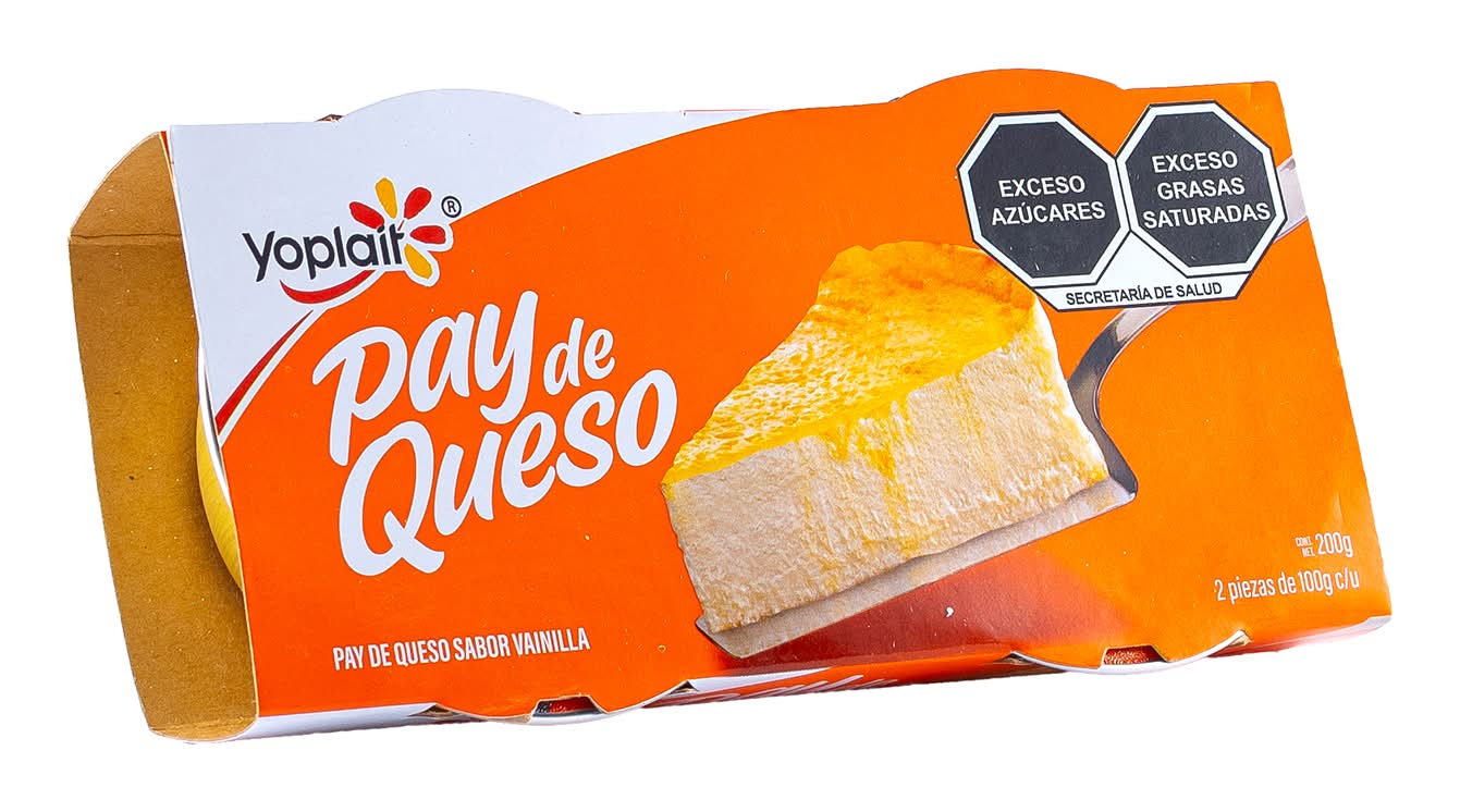 Yoplait · Pay de queso, vainilla (2 un)