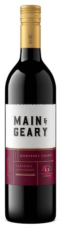 Main & Geary Central Coast Cabernet Sauvignon Red Wine (750 ml)