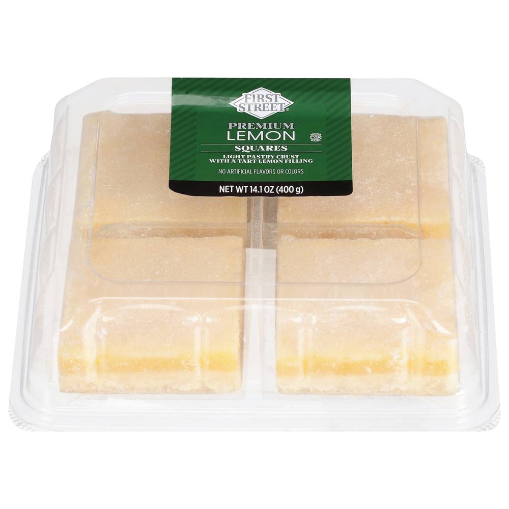 First Street Premium Lemon Squares (14.1 oz)
